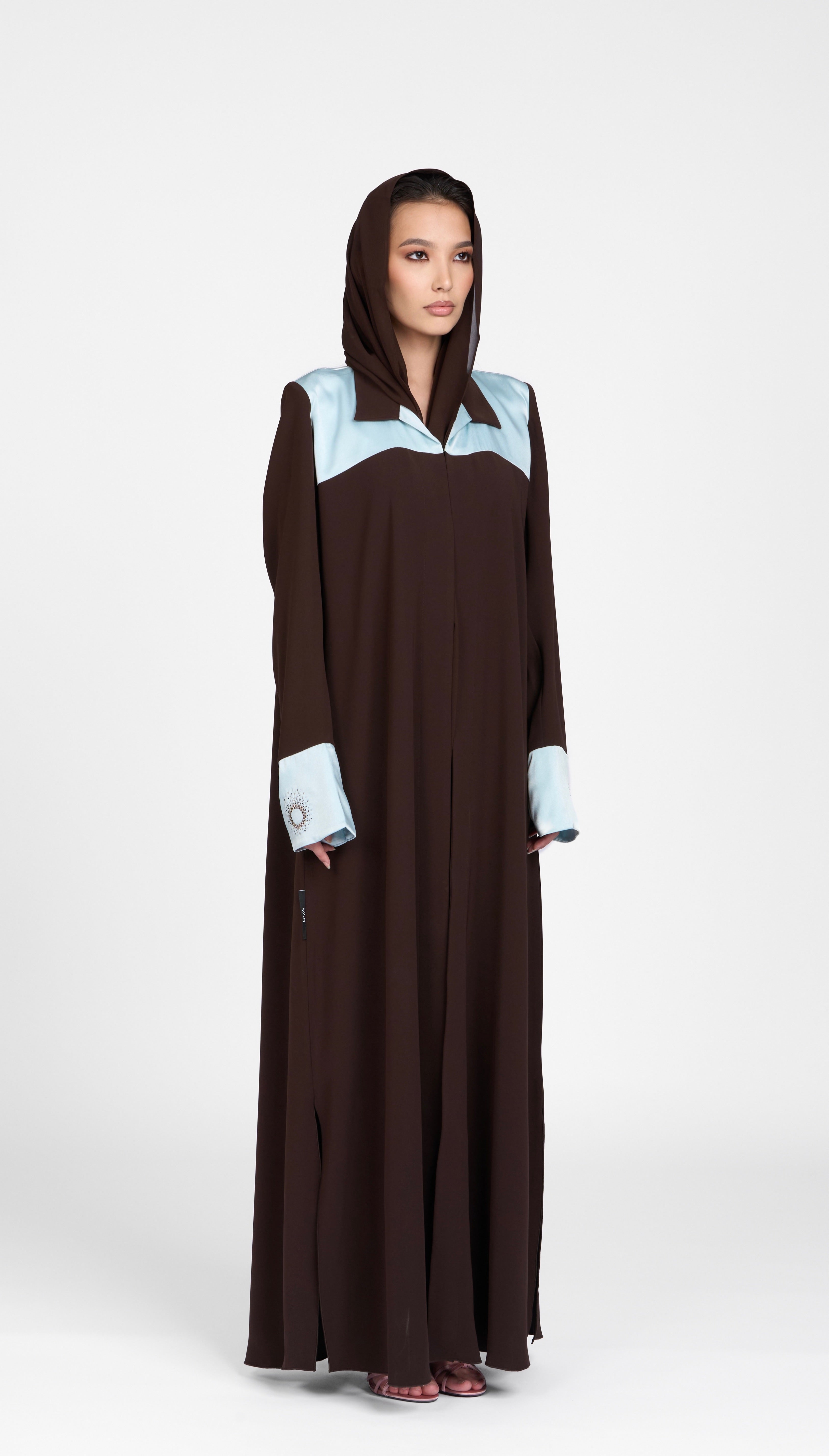 Halo Embroidered Abaya
