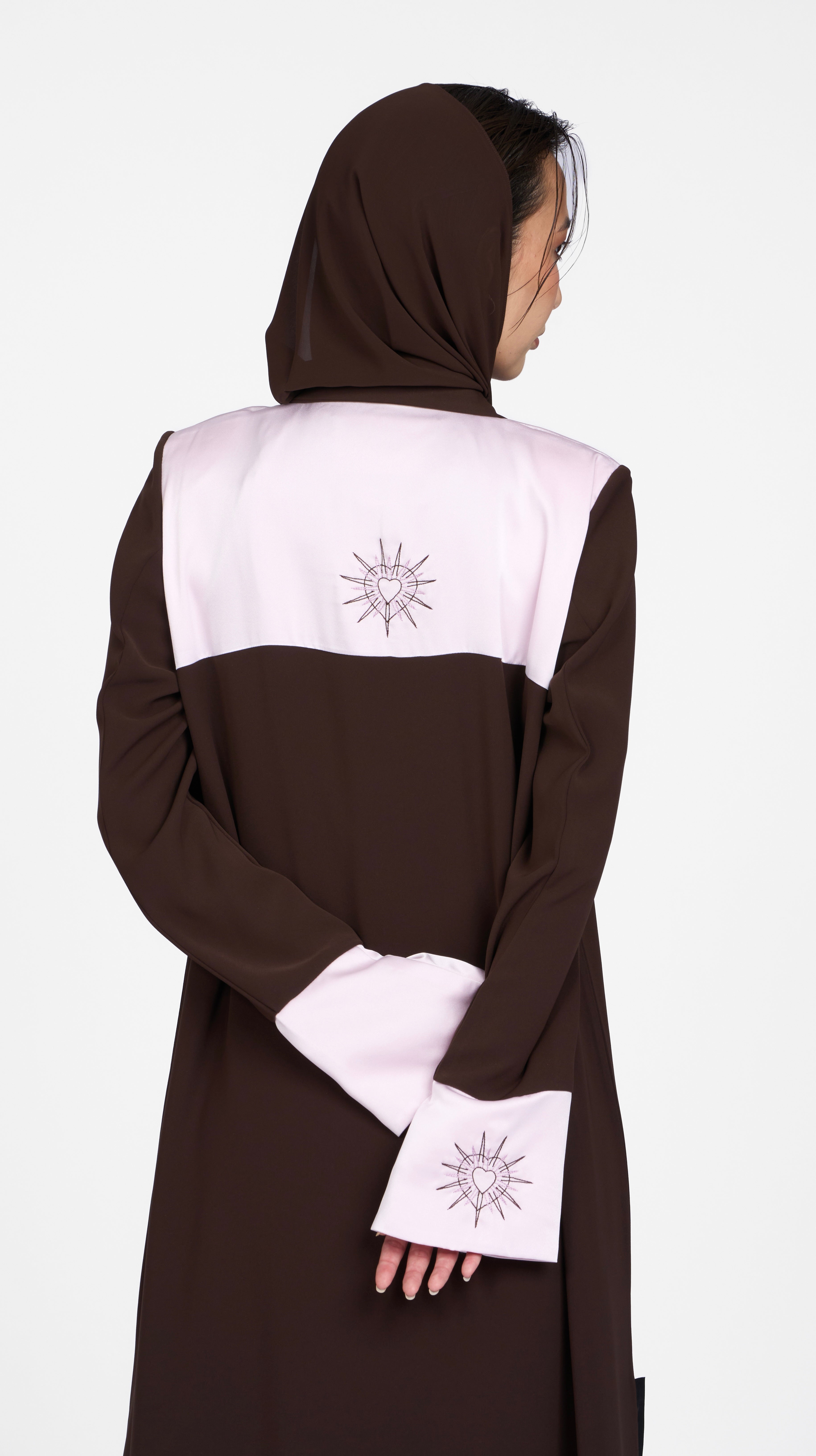 Blush Heart Abaya