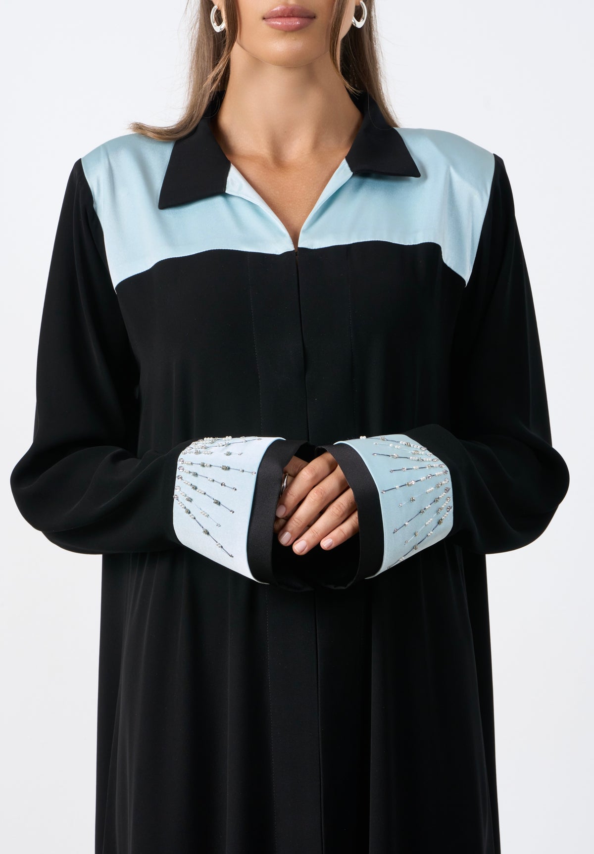 Pearl Crystal Abaya