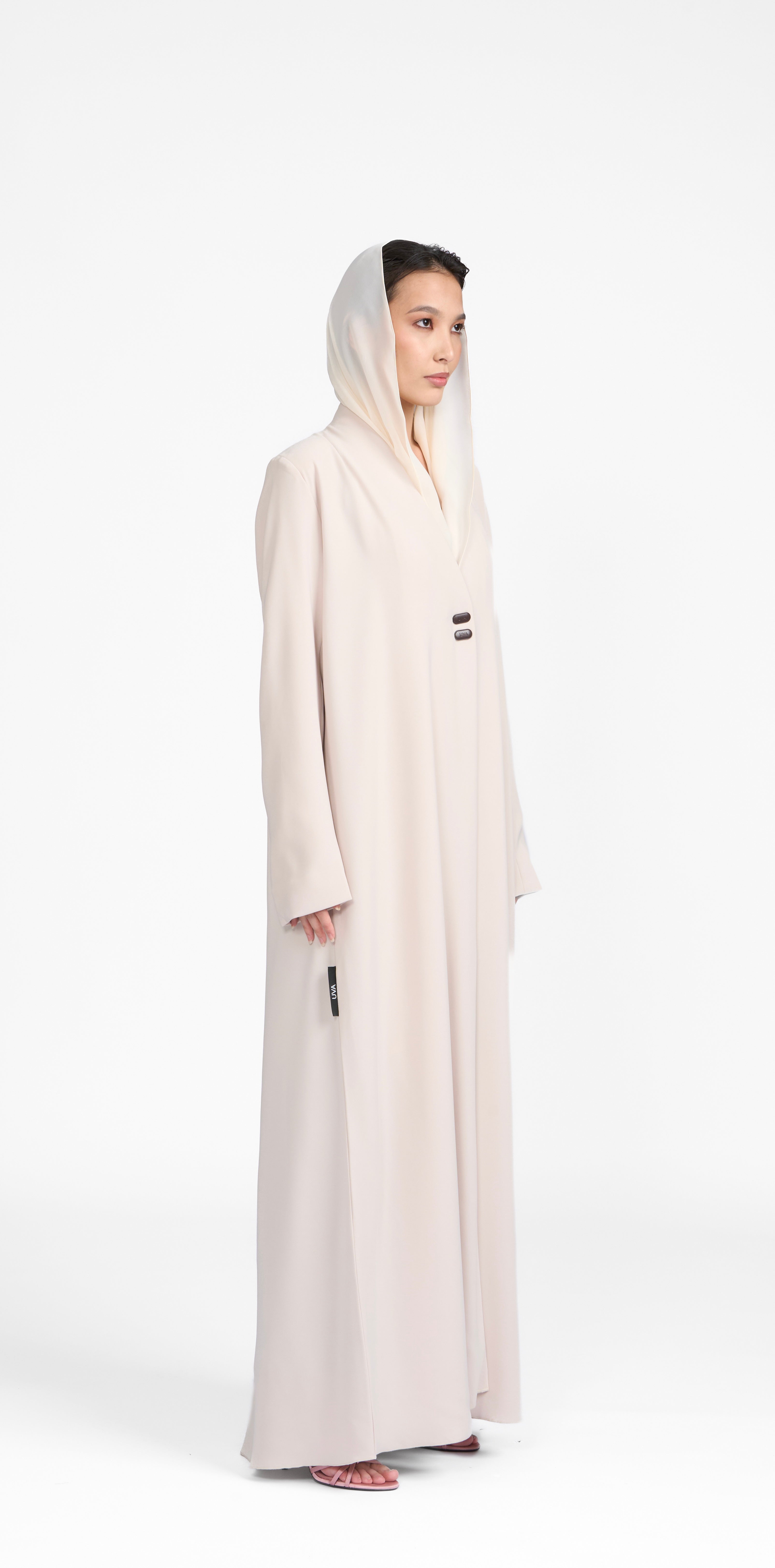 UVA Button Abaya