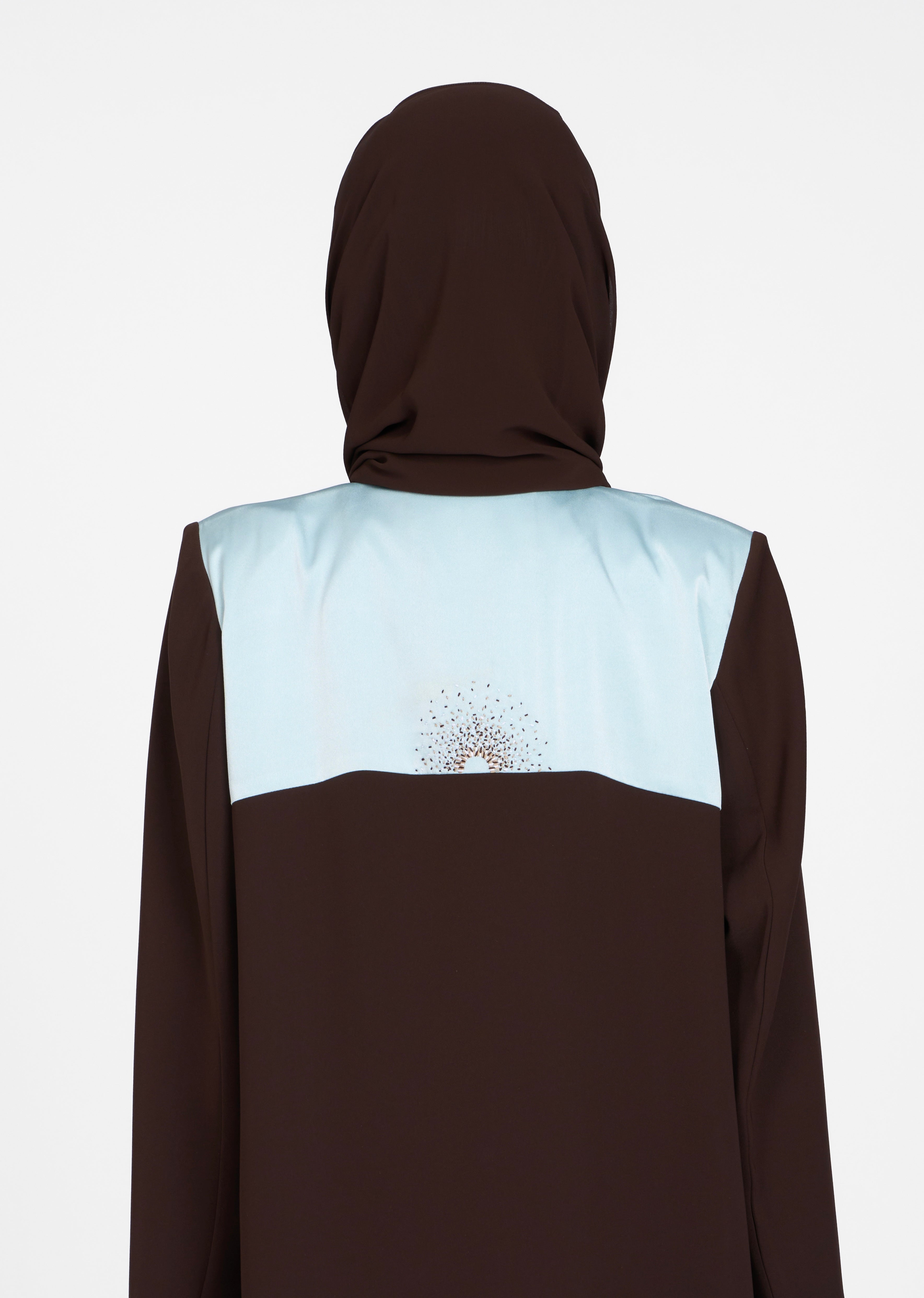 Halo Embroidered Abaya