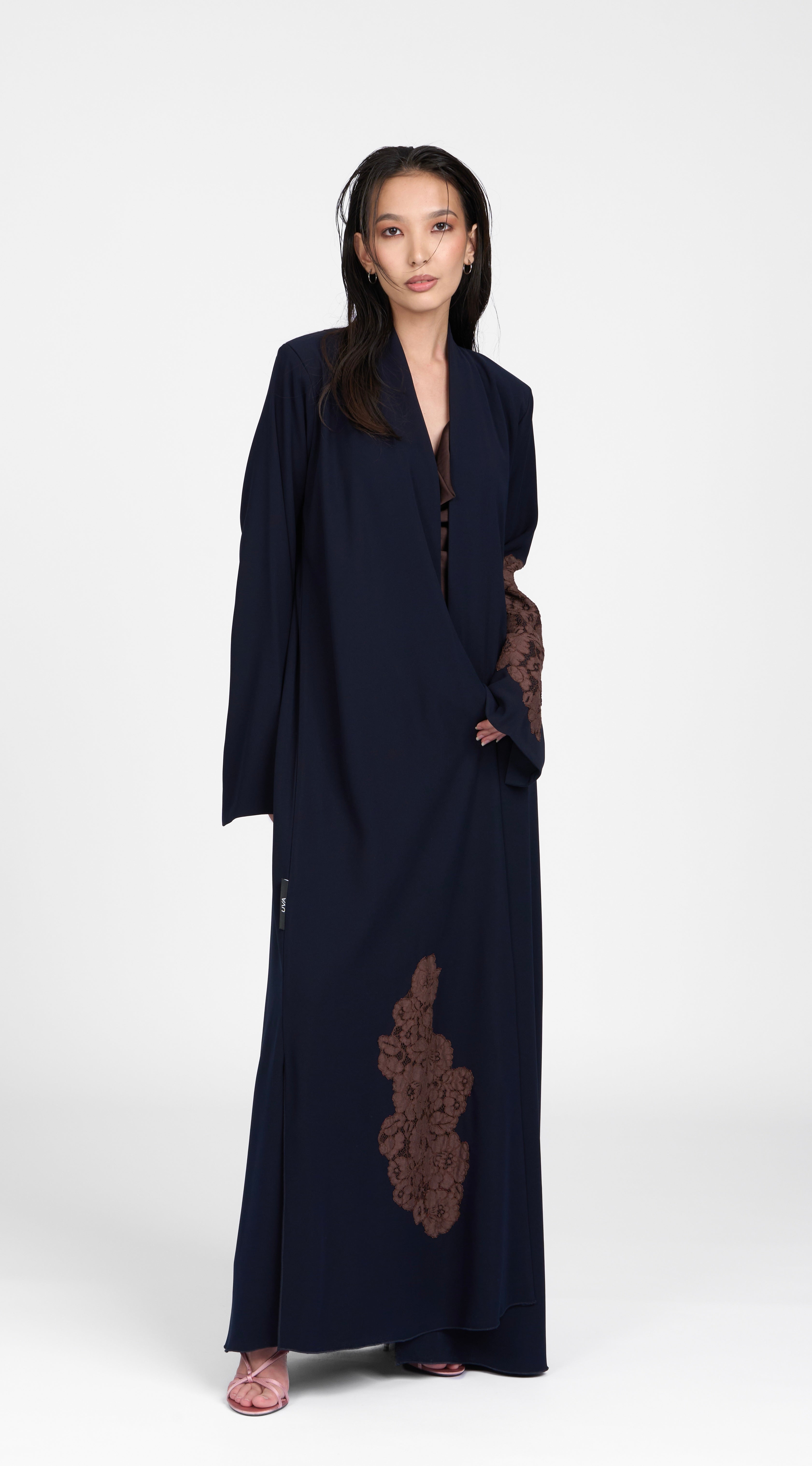 Lace Detail Abaya