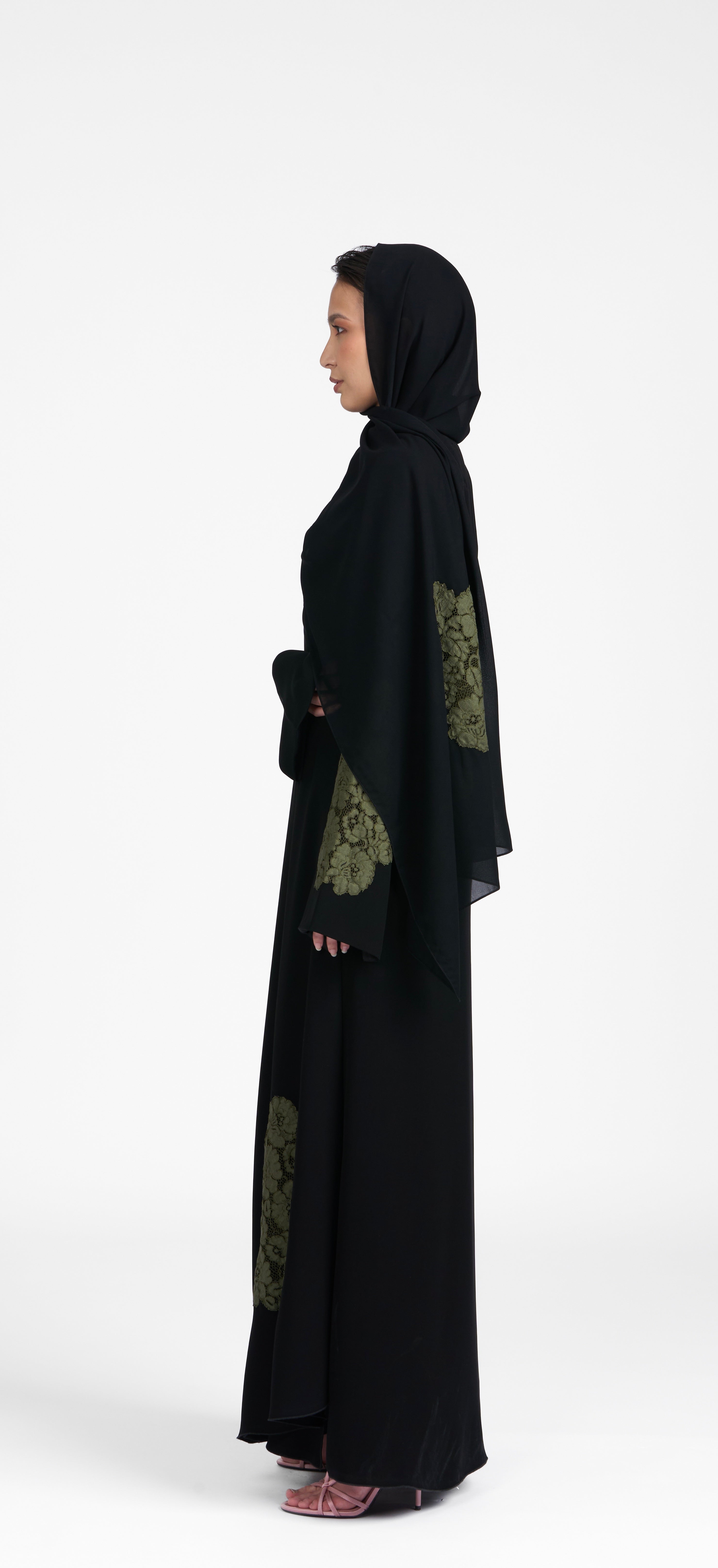 Classic Lace Abaya