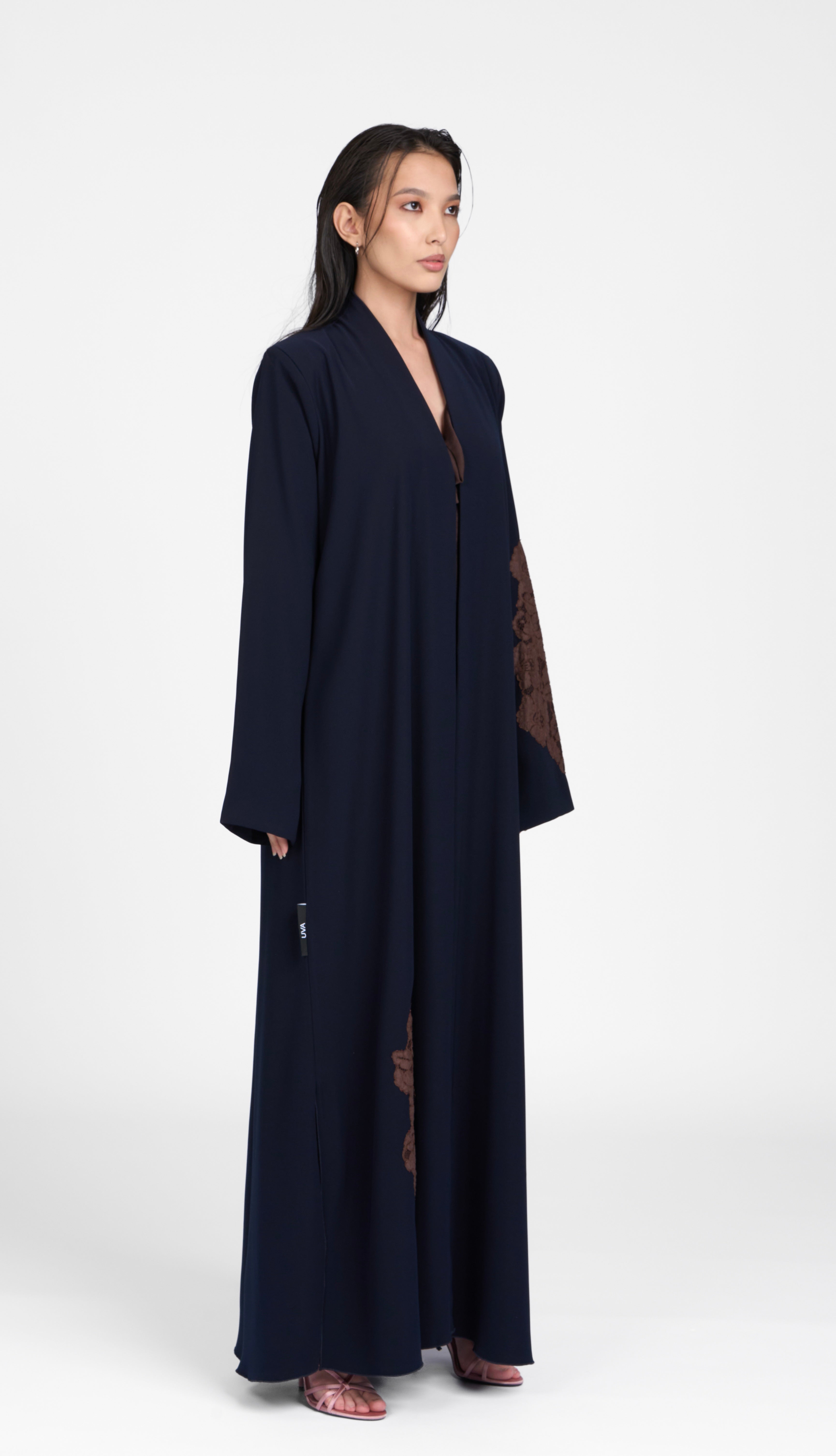 Lace Detail Abaya