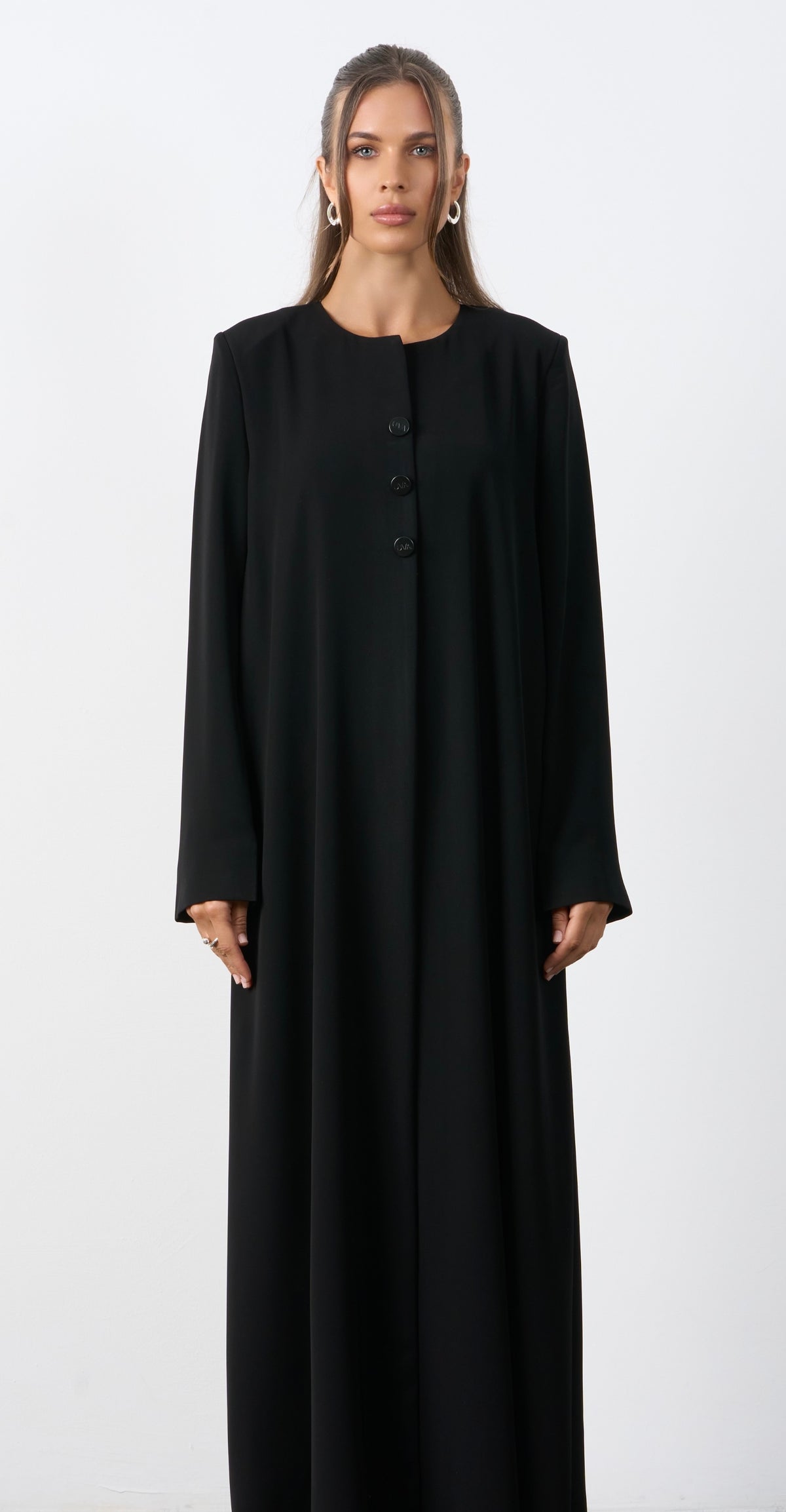 UVA Button Abaya
