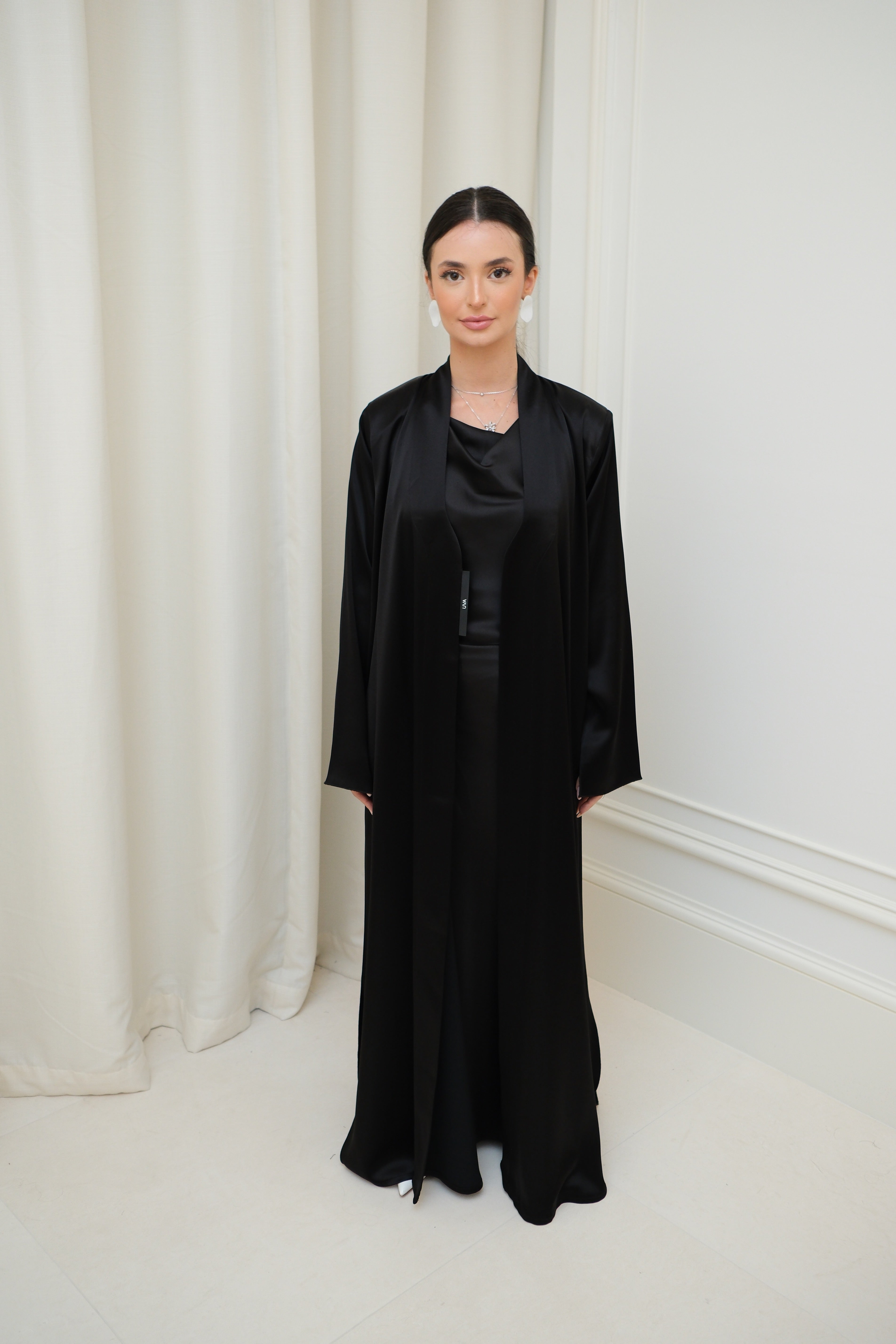Classic Silk Evening Abaya