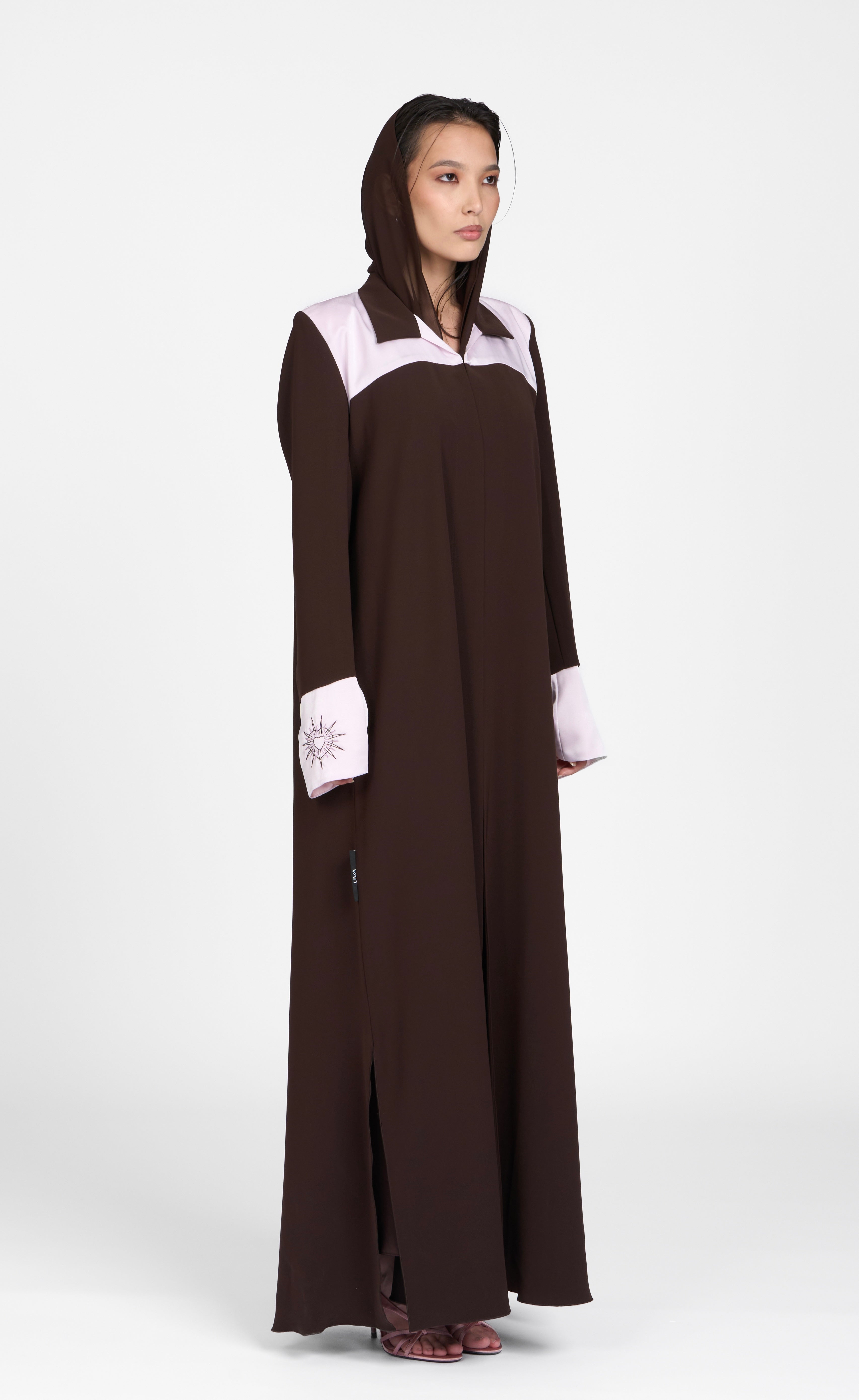 Blush Heart Abaya