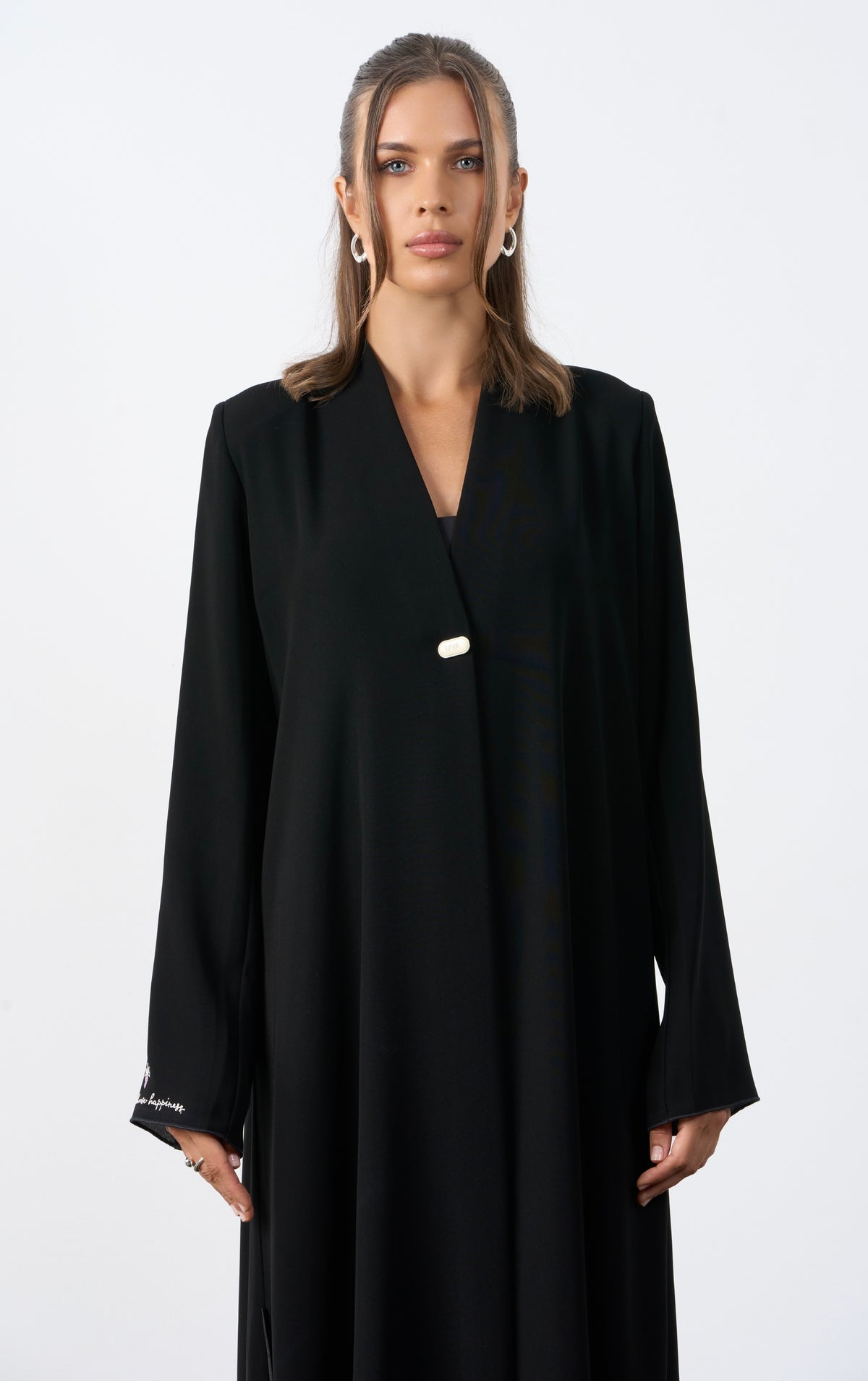 UVA Embroidered Abaya