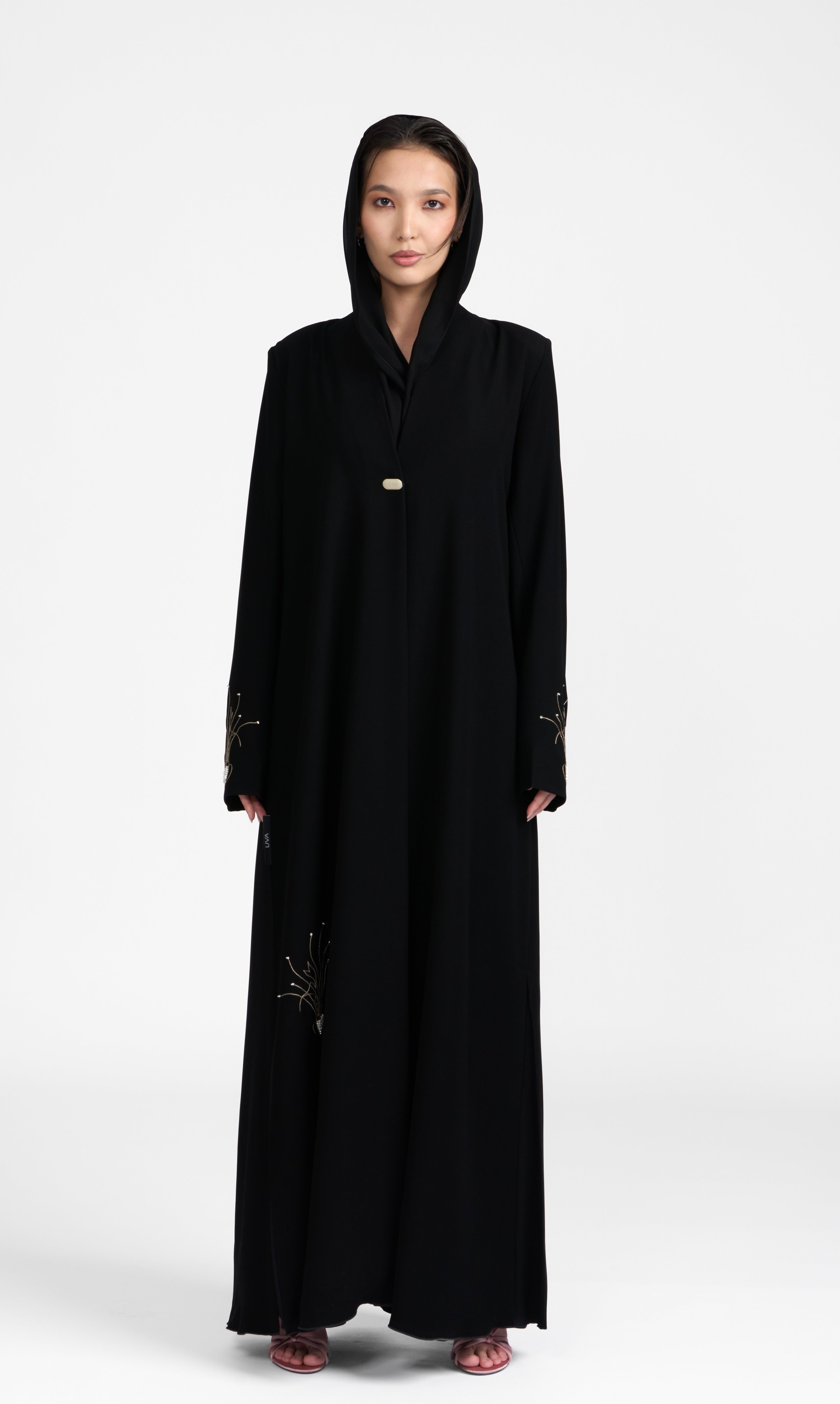Ocean Embroidered Abaya