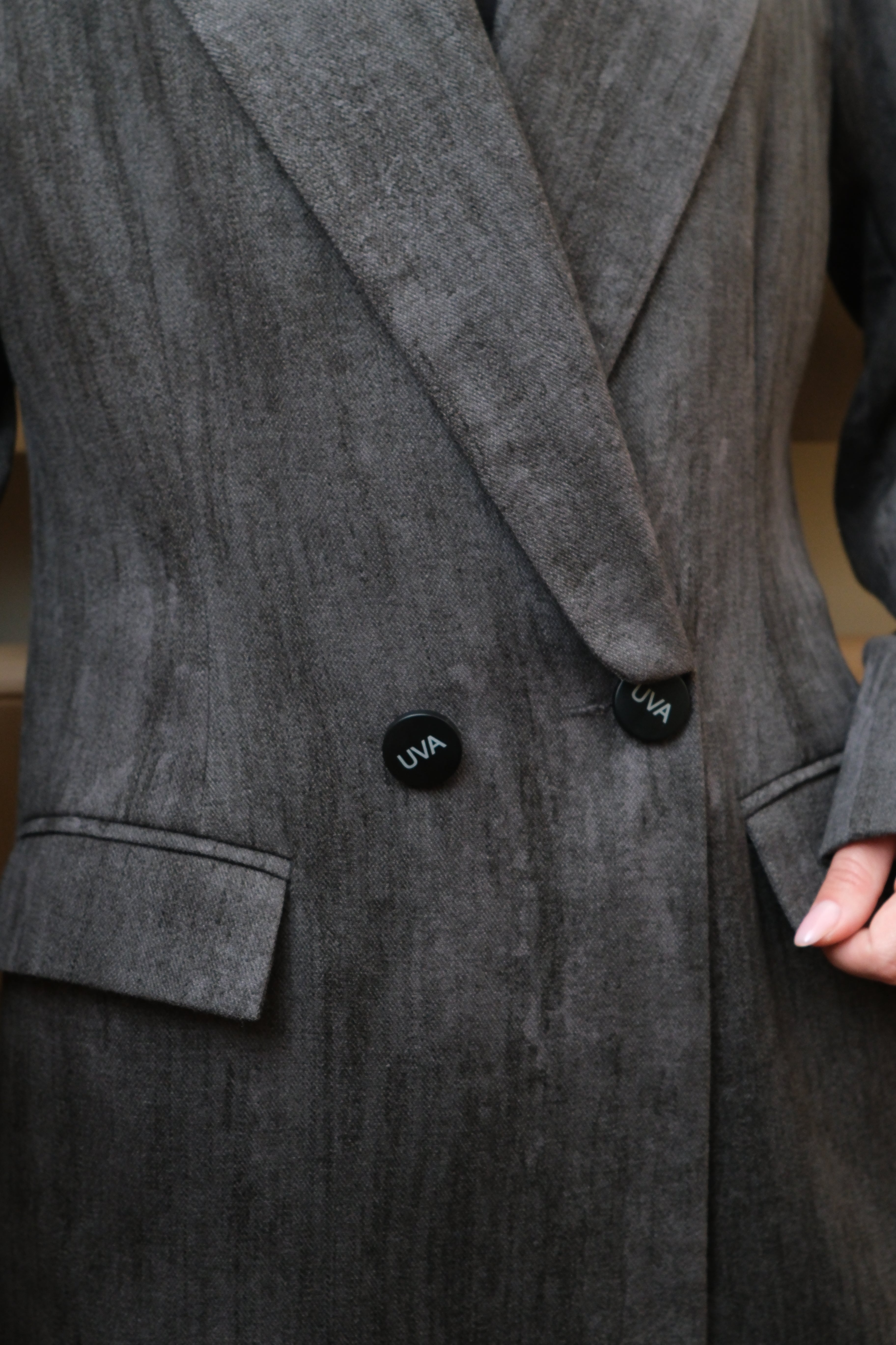 Signature Grey Blazer