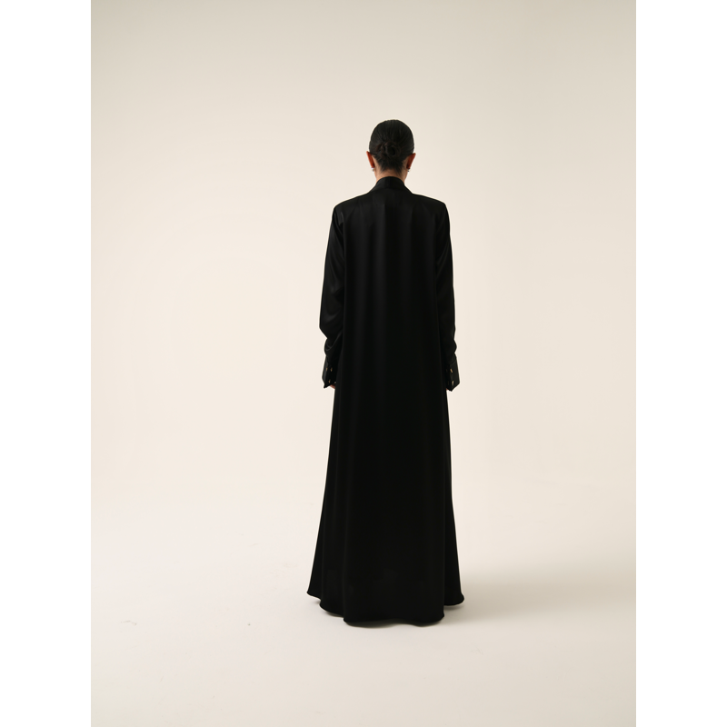 DUUBLE CUFFLINK SILK ABAYA